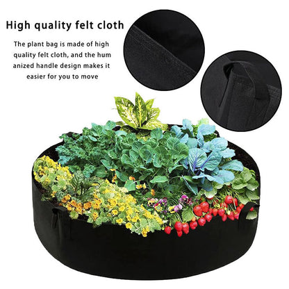 Raised Garden Bed Planter Fabric Grow Bed Vegetable Planting Container Outdoor