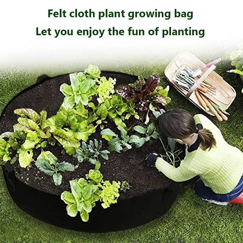 Raised Garden Bed Planter Fabric Grow Bed Vegetable Planting Container Outdoor