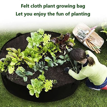 Raised Garden Bed Planter Fabric Grow Bed Vegetable Planting Container Outdoor