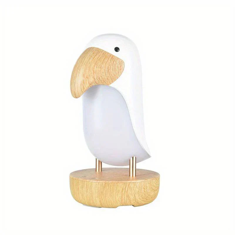 Rechargeable Bird LED Night Lamp – PeckLight Decorative Table Lamp