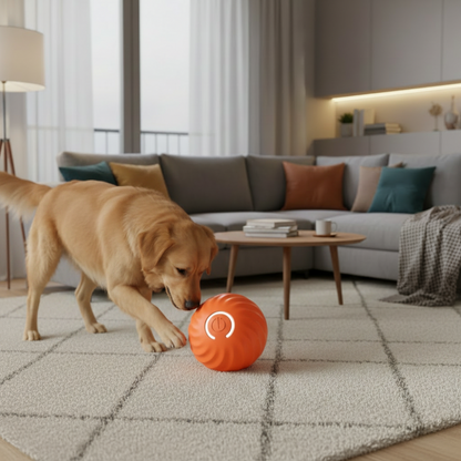 Rechargeable Interactive Dog Ball Durable Obstacle Avoidance Toy