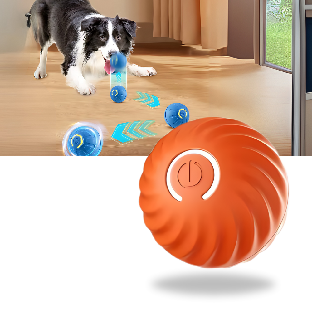 Rechargeable Interactive Dog Ball Durable Obstacle Avoidance Toy