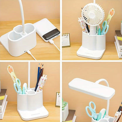 Rechargeable LED Desk Lamp Adjustable Arm Study Reading Light