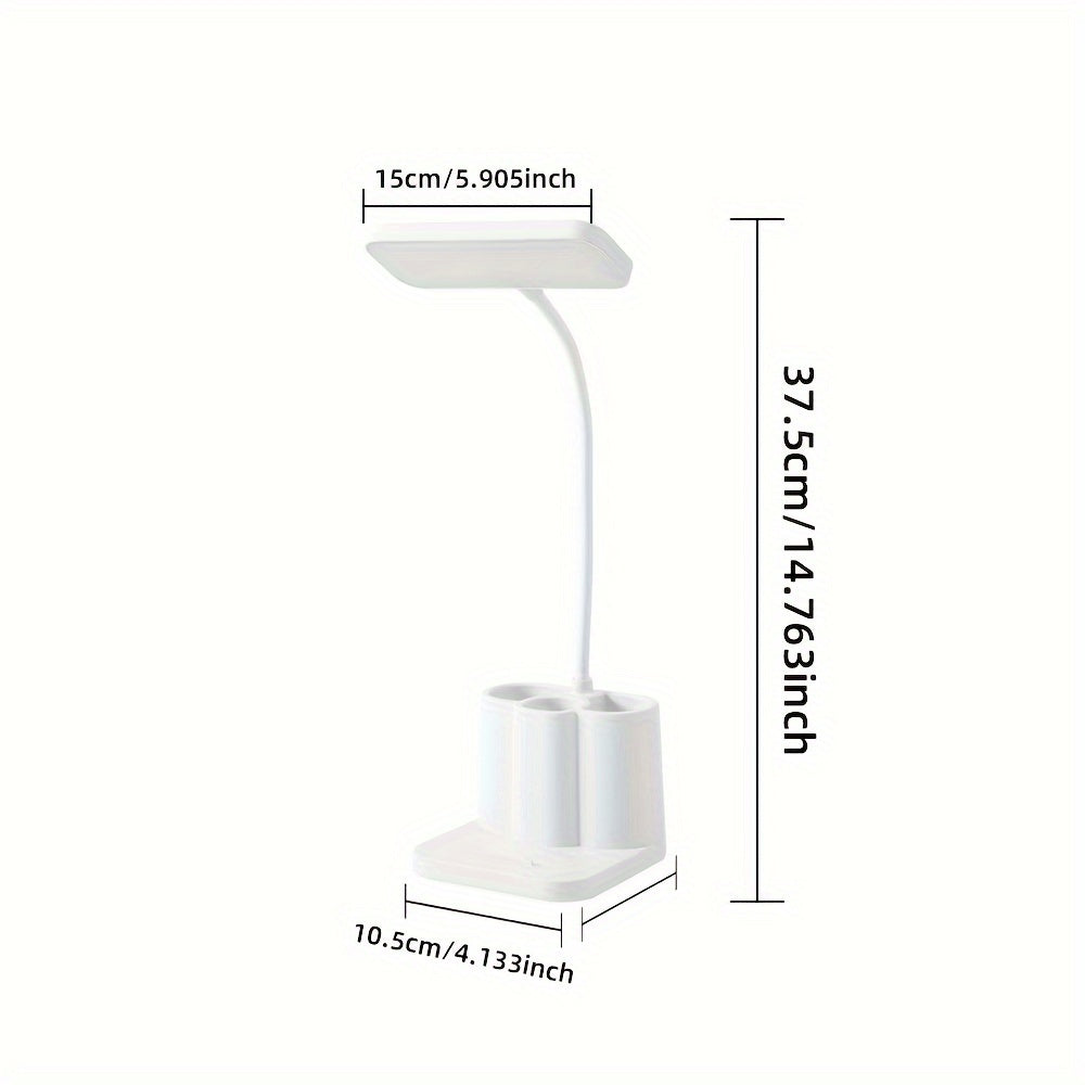 Rechargeable LED Desk Lamp Adjustable Arm Study Reading Light