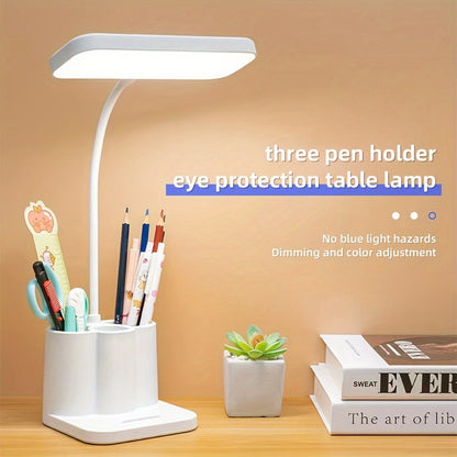 Rechargeable LED Desk Lamp Adjustable Arm Study Reading Light