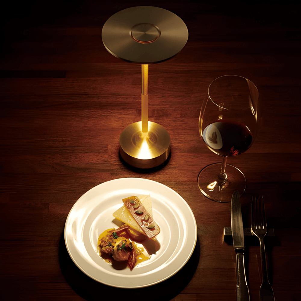 Rechargeable LED Table Lamp with Adjustable Brightness
