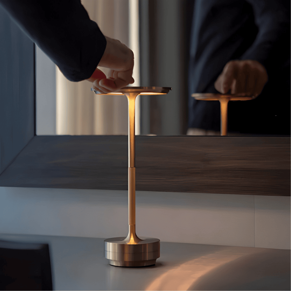 Rechargeable LED Table Lamp with Adjustable Brightness