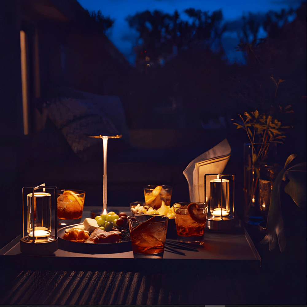 Rechargeable LED Table Lamp with Adjustable Brightness