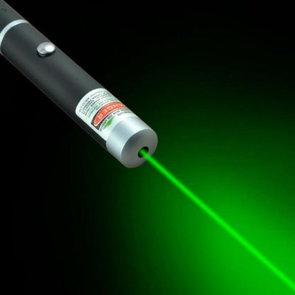 Oplaadbare metalen laserpointer in penstijl, handmodel voor presentaties en demonstraties