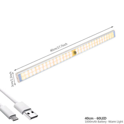 Rechargeable Motion Sensor Night Light Wireless LED Auto On Off Wall Light