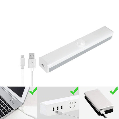 Rechargeable Motion Sensor Night Light Wireless LED Auto On Off Wall Light