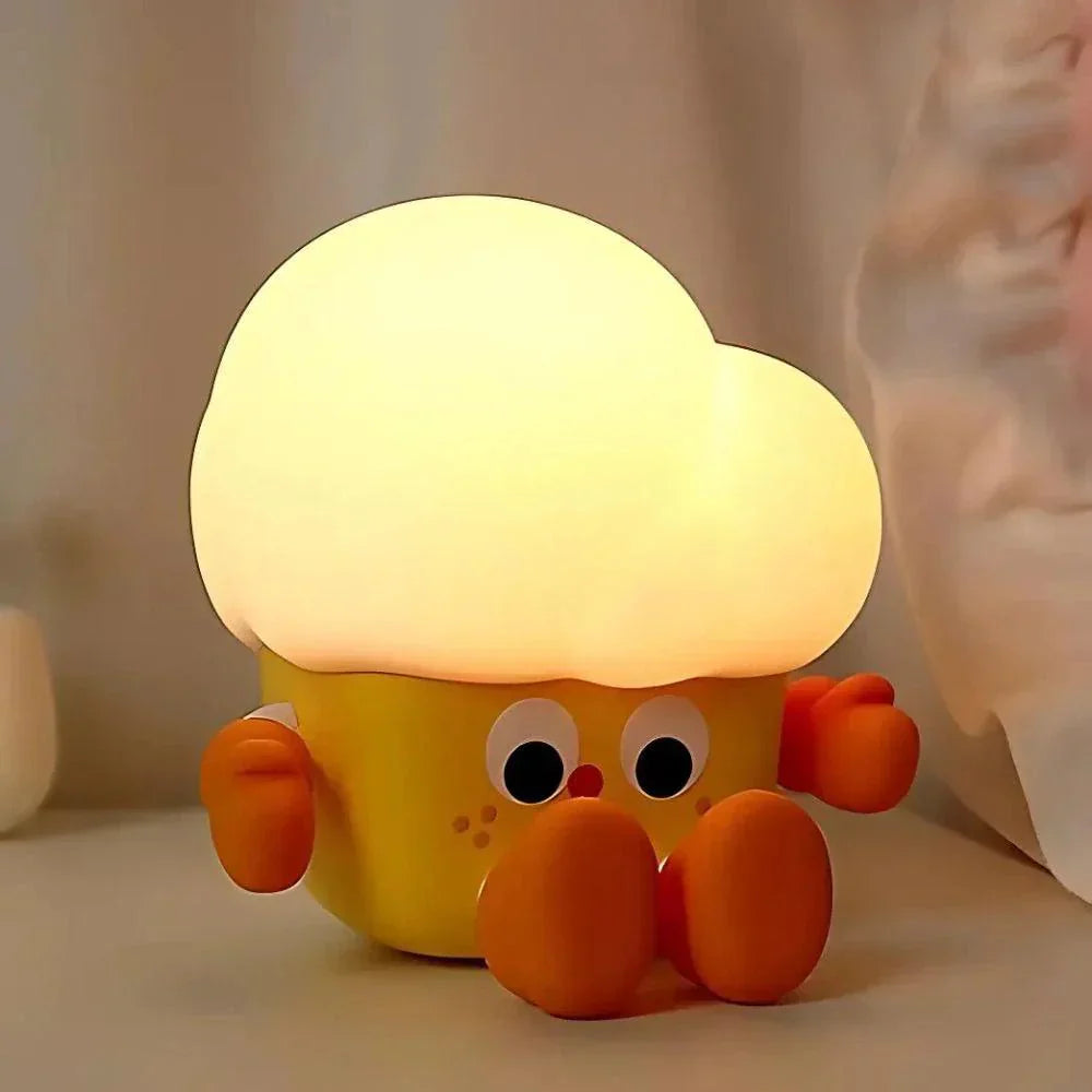 Rechargeable Silicone Animal Night Light for Kids Bedroom