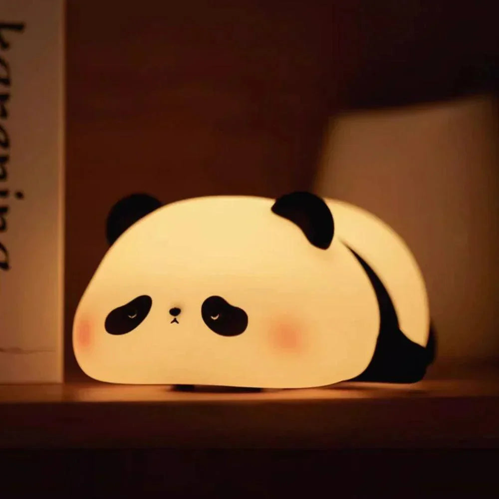 Rechargeable Silicone Animal Night Light for Kids Bedroom