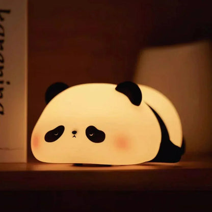 Rechargeable Silicone Animal Night Light for Kids Bedroom