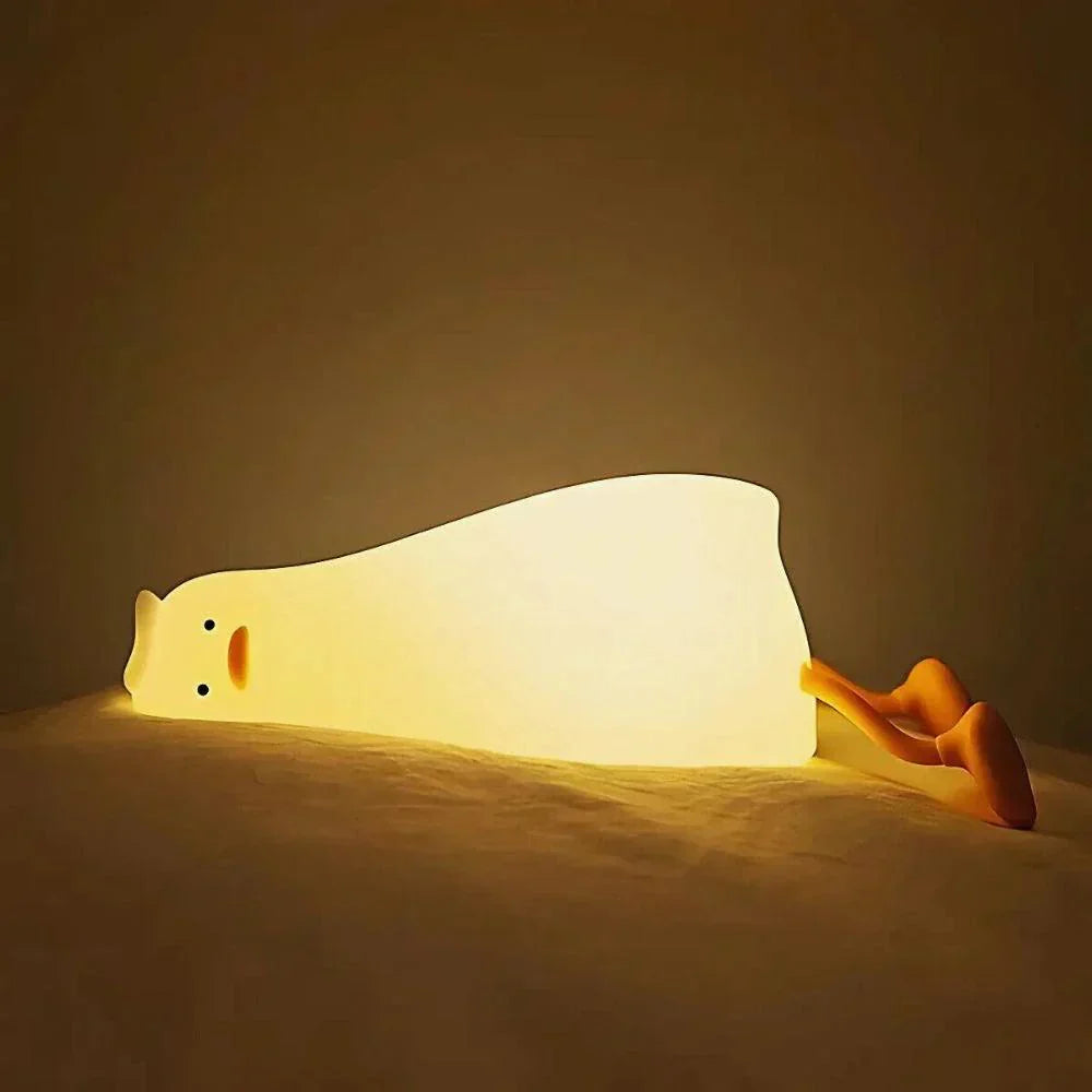 Rechargeable Silicone Animal Night Light for Kids Bedroom
