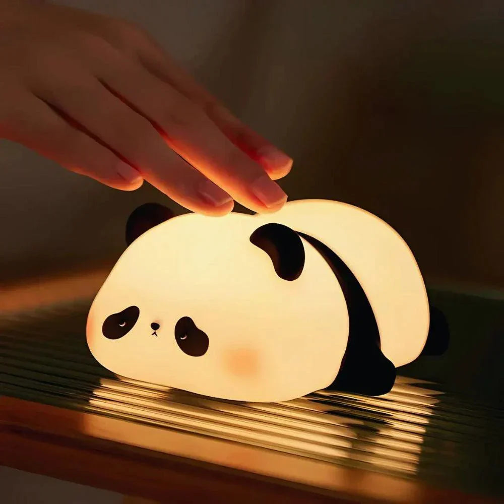 Rechargeable Silicone Animal Night Light for Kids Bedroom