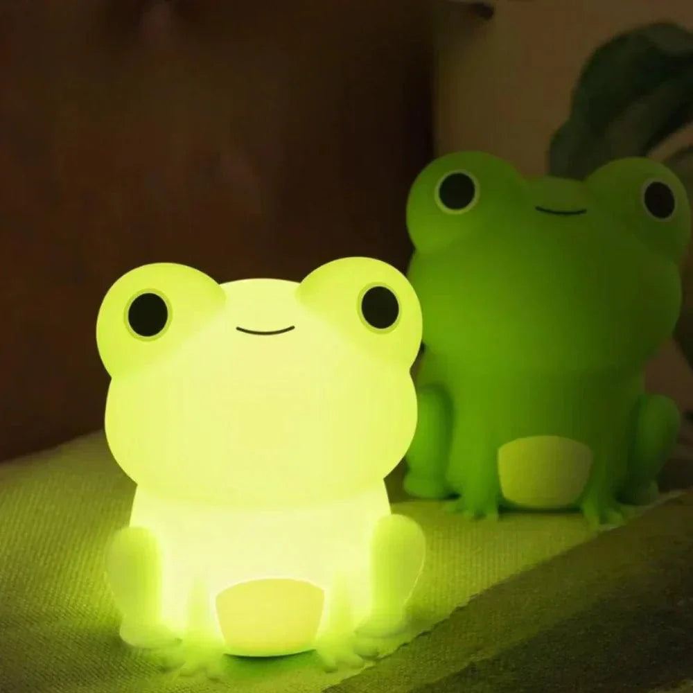 Rechargeable Silicone Animal Night Light for Kids Bedroom