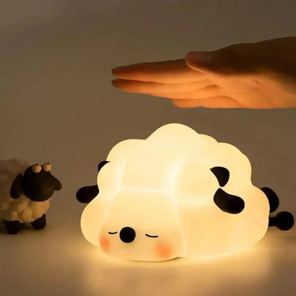 Rechargeable Silicone Animal Night Light for Kids Bedroom