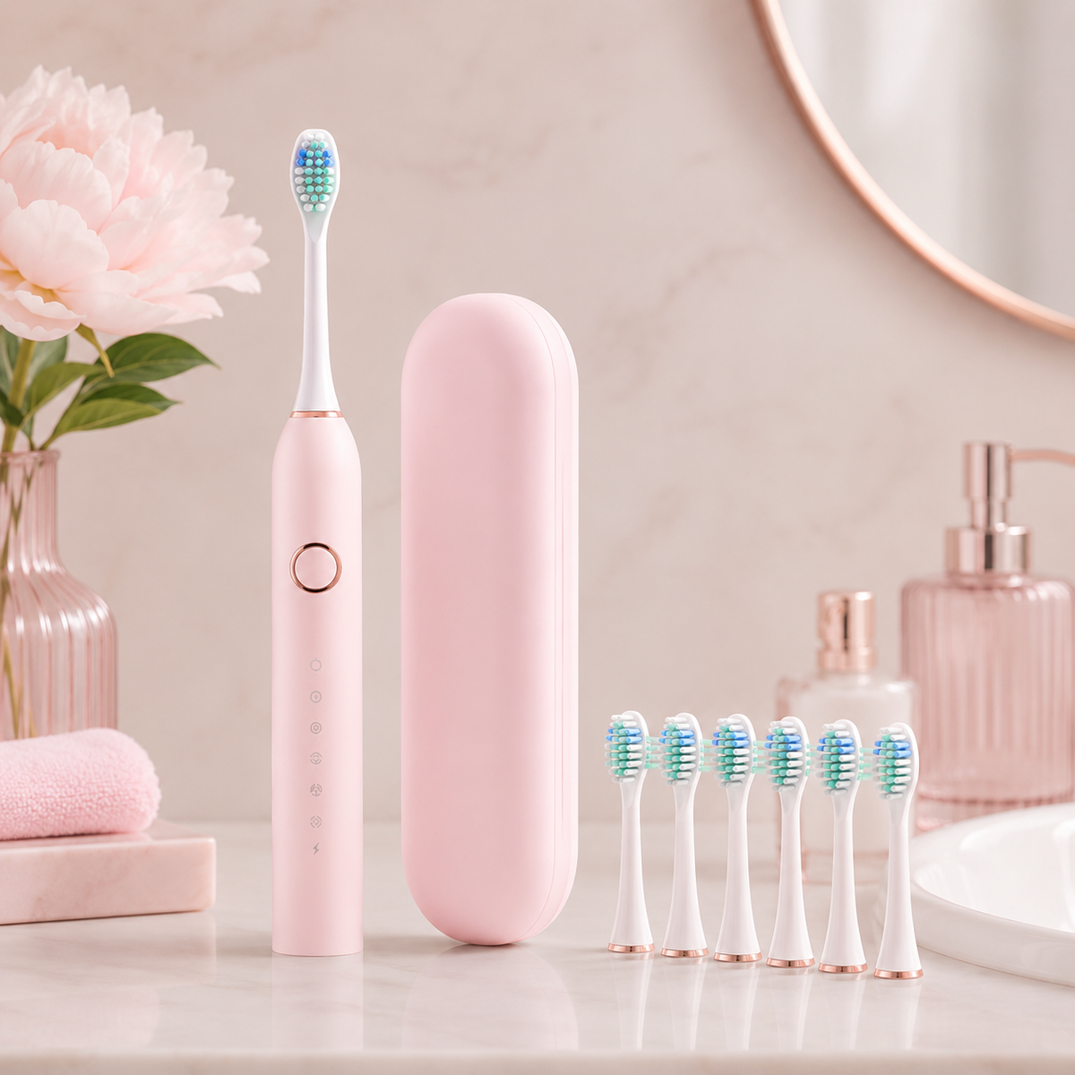 Rechargeable Waterproof Sonic Electric Toothbrush