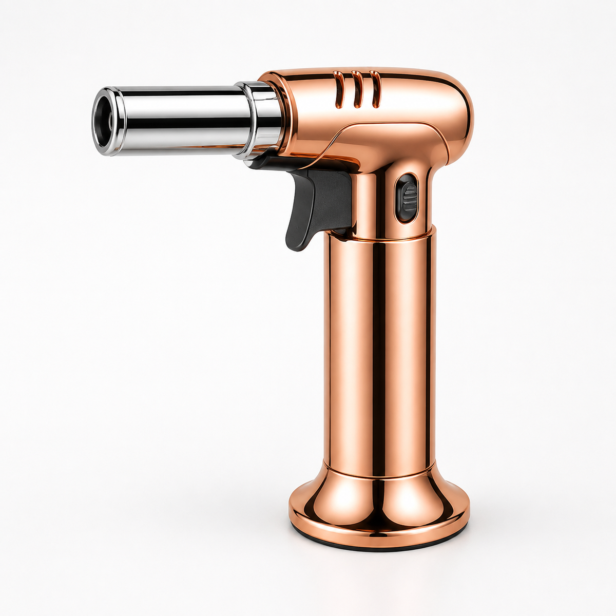 Refillable Butane Kitchen Torch with Adjustable Flame for Caramelising, Browning and Cooking