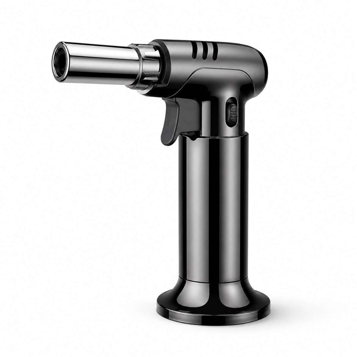 Refillable Butane Kitchen Torch with Adjustable Flame for Caramelising, Browning and Cooking