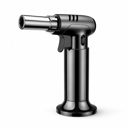 Refillable Butane Kitchen Torch with Adjustable Flame for Caramelising, Browning and Cooking