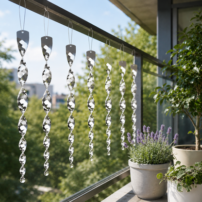 Reflective Hanging Bird Deterrent Wind Spinner