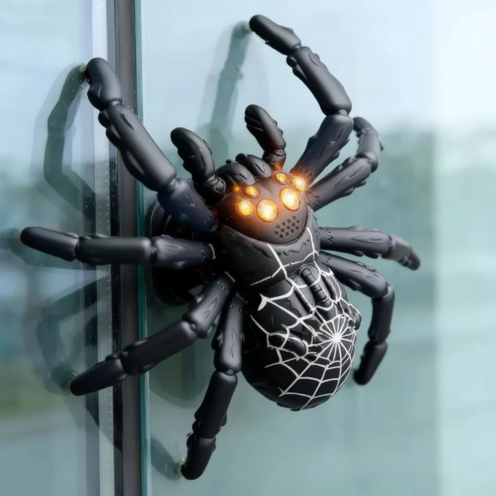 Halloween-spin met afstandsbediening, springend en tegen muren klimmend speelgoed