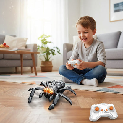 Halloween-spin met afstandsbediening, springend en tegen muren klimmend speelgoed