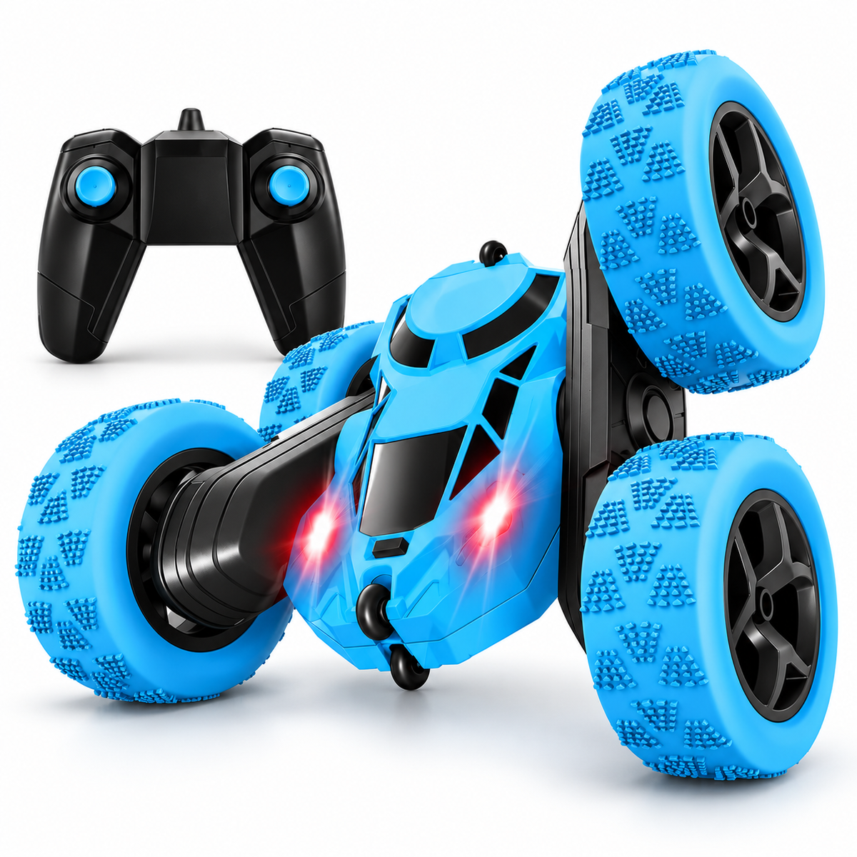 Remote Control RC Stunt Car with 360° Flips and Off-Road Tires