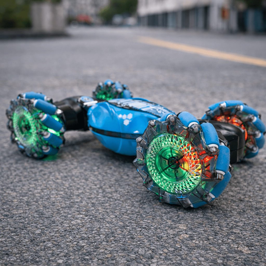 Remote Control Stunt Car with Gesture Control Lights and Sound All Terrain