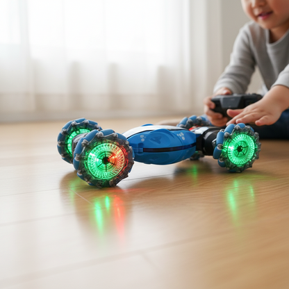 Remote Control Stunt Car with Gesture Control Lights and Sound All Terrain