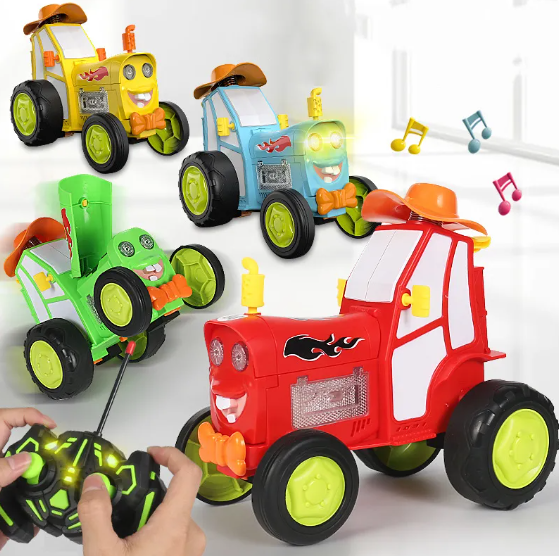 Remote Control Stunt Jumping Car for Kids and Adults