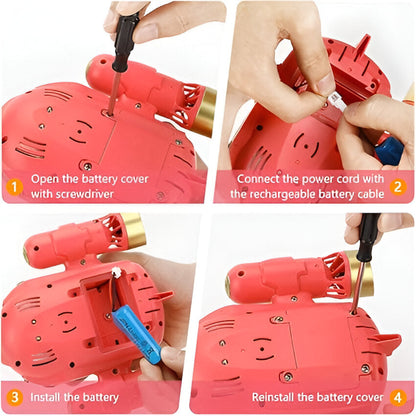 Remote Control Submarine Toy Underwater RC Boat Kids Water Toy