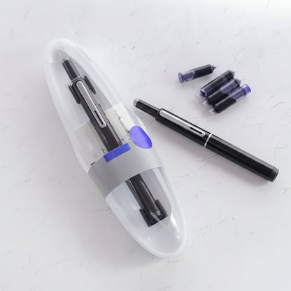 Retractable Fountain Pen with Ergonomic Grip for Smooth Everyday Writing