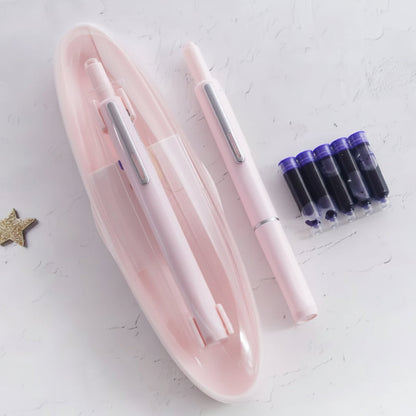 Retractable Fountain Pen with Ergonomic Grip for Smooth Everyday Writing