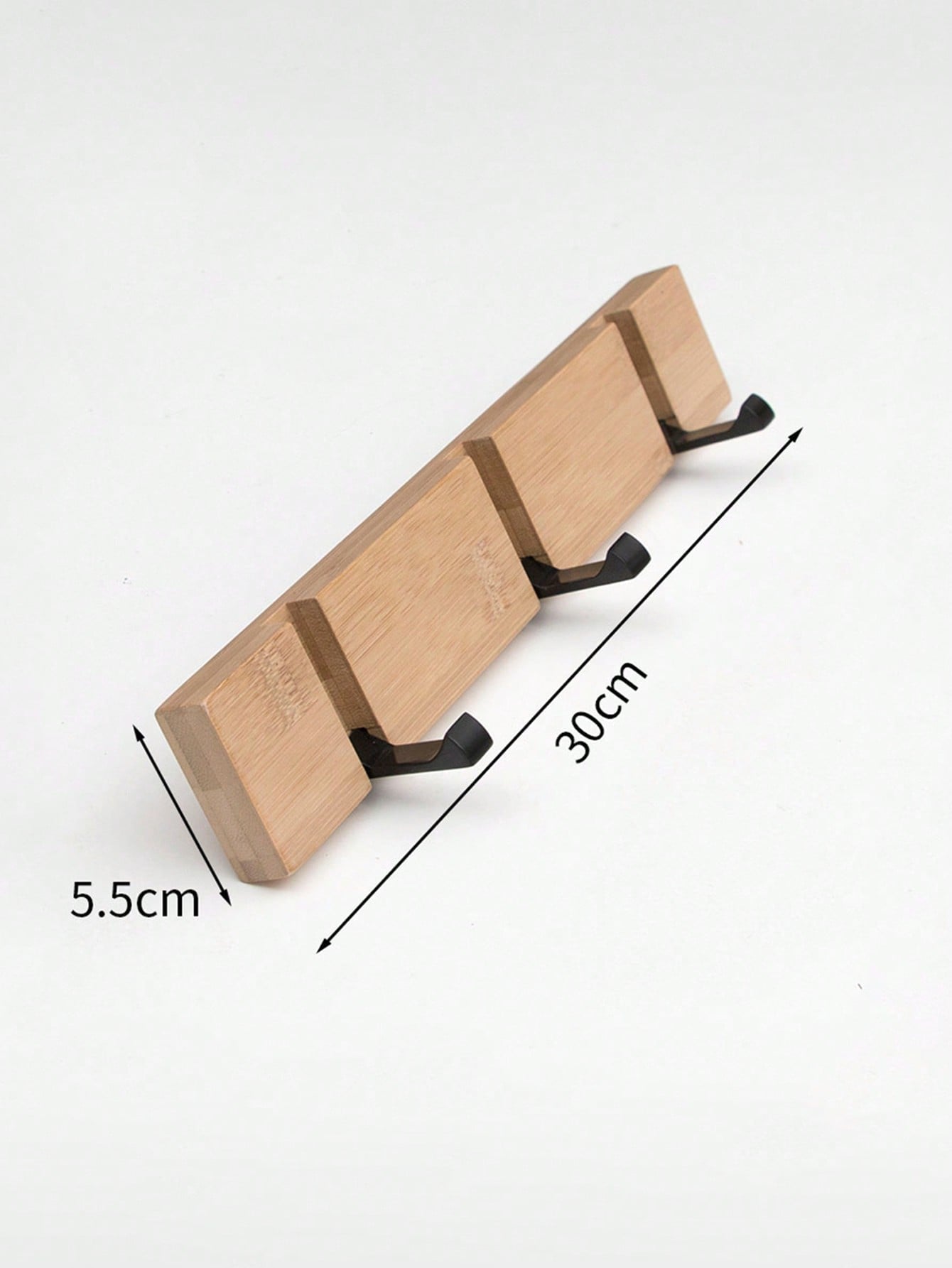 Retractable Wall Coat Rack Space Saving Hook Organizer