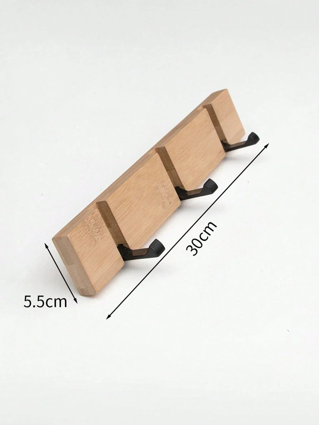 Retractable Wall Coat Rack Space Saving Hook Organizer
