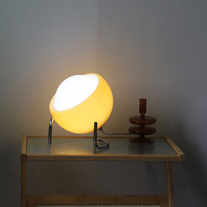 Retro Glass Table Lamp Nordic Style Ambient LED Night Light