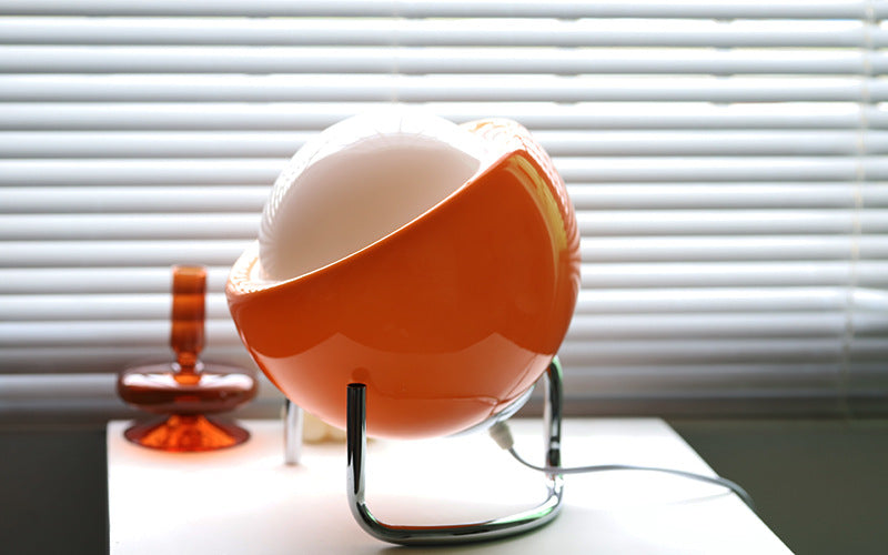 Retro Glass Table Lamp Nordic Style Ambient LED Night Light