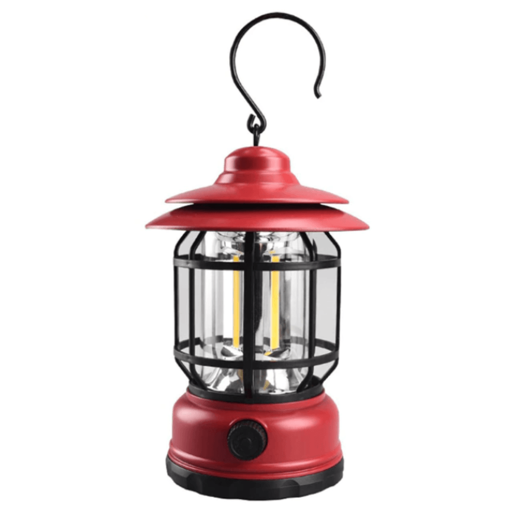 Retro Rechargeable Camping Lantern Portable LED Ambient Light