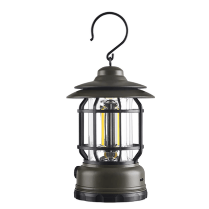 Retro Rechargeable Camping Lantern Portable LED Ambient Light