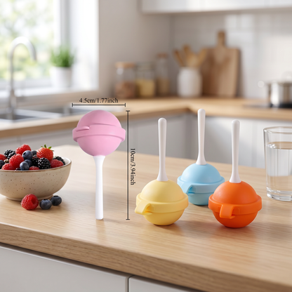 Reusable Ice Pop Moulds for Homemade Frozen Treats and Kids Snacks