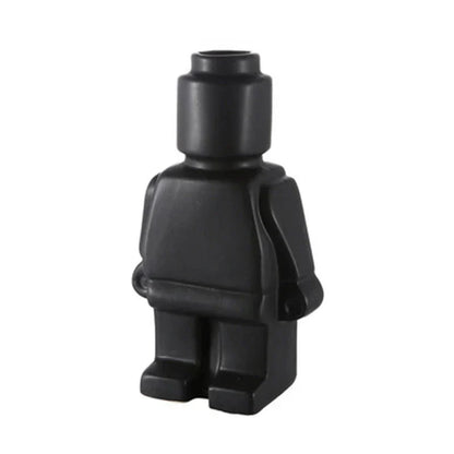 Robot Vase Creative Ceramic Flower Vase Modern Home Decor
