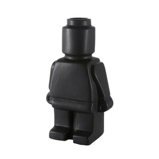 Robot Vase Creative Ceramic Flower Vase Modern Home Decor
