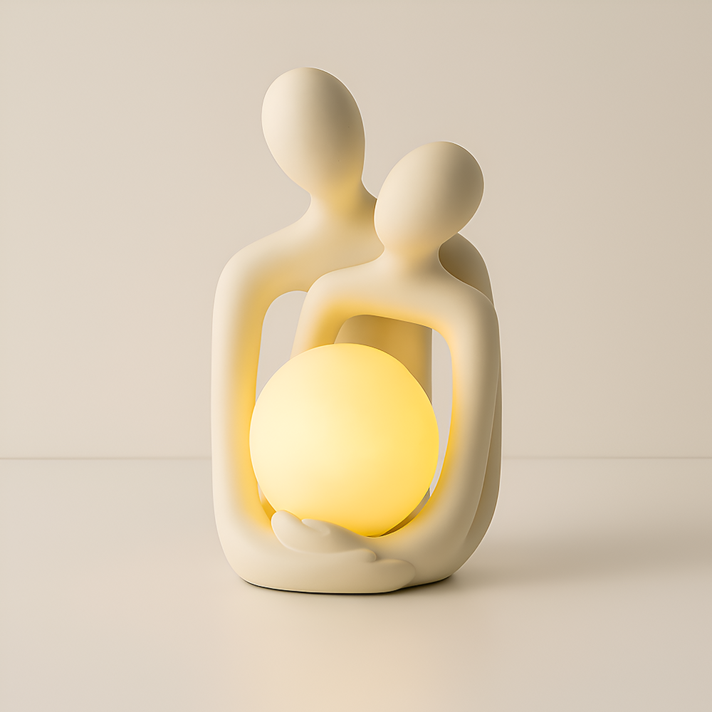 Romantic Couple Sculpture Decorative Home Accent Figure