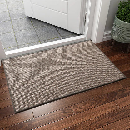 Rubber Entrance Door Mat Thick Non Slip Indoor Outdoor Rug