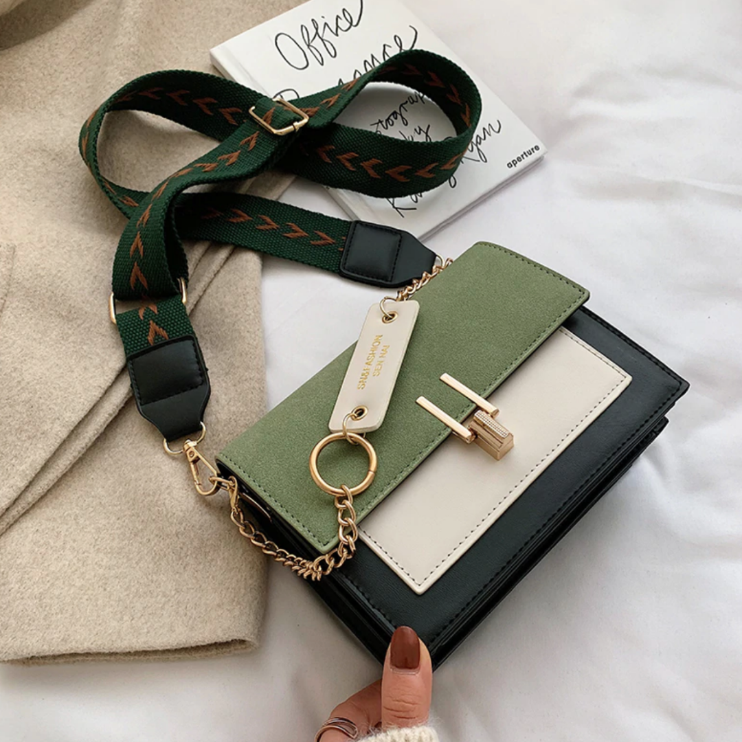 Sana Small PU Leather Shoulder Bag with Phone Pocket Stylish Purse