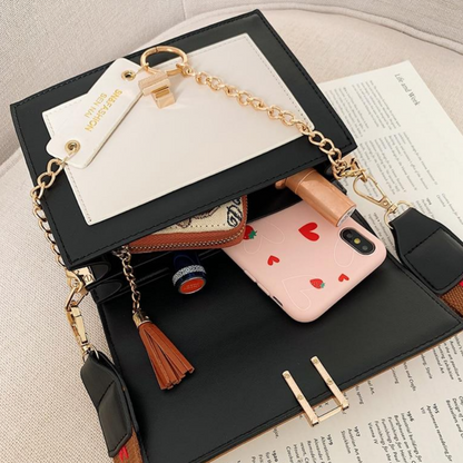 Sana Small PU Leather Shoulder Bag with Phone Pocket Stylish Purse