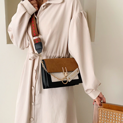 Sana Small PU Leather Shoulder Bag with Phone Pocket Stylish Purse